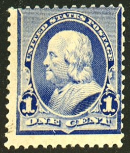 U.S. #219 MINT OG HR