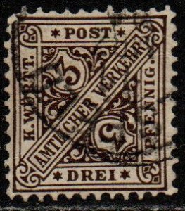 Wurttemberg Sc #O96 Used