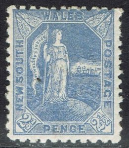 NEW SOUTH WALES 1890 'AUSTRALIA' 2½D PERF 11 X12