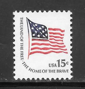 #1597 MNH Single Large Block Tagging