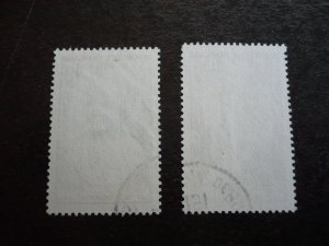 Stamps - France - Scott# B255-B256 - Used Set of 2 Stamps