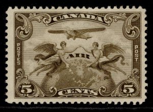 CANADA GV SG274, 5c olive-brown, M MINT.