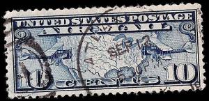 # C7 USED MAP AND TWO MAIL PLANES