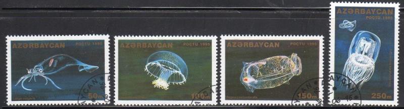 Azerbaijan 514-17 - Cto-nh - Jelly-fish Like Marine Life (cv $2.75)