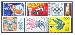 Qatar. Sport. 1968 Mexico City Olympics.