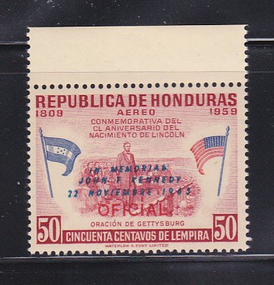 Honduras C330 MNH Overprint (A)