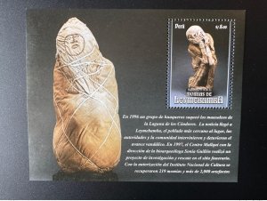 Peru Peru 2014 Mi. Bl. 88 Leymebamba Amazon Mummies-