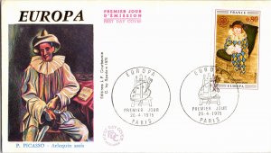 France, Worldwide First Day Cover, Europa, Art