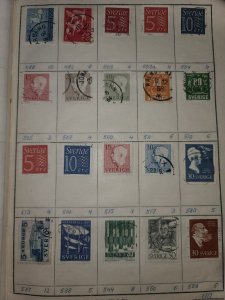 Dealer Stamp Approval Book Sweden, Switzerland, Turkey, UAR