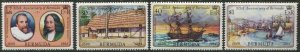 EDSROOM-16060 449-52 MNH 1984 Complete 375 Years of Bermuda