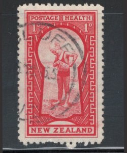 New Zealand 1935 Semi-Postal (Child at Bathing Beach) Scott # B8 Used