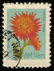 Vietnam,  Flower, 6 (T-5201)