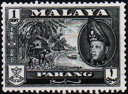 Malaya(Pahang). 1957 1c S.G.75 Unmounted Mint