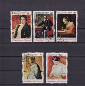 SA24a Burundi 1969 International Letter Writing Week used stamps