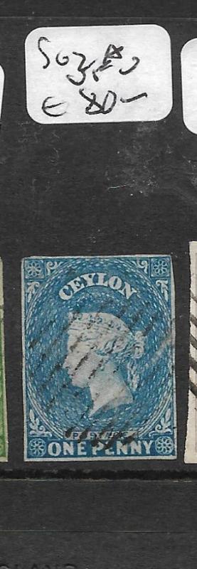 CEYLON (PP0202B) QV  1D  SG 2A  VFU