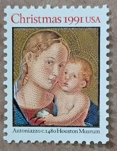 United States #2578 29c Madonna & Child by Antoniazzo Romano MNH (1991)