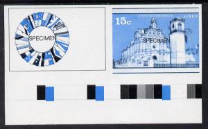 El Salvador 1971 Churches 15c (SG 1372) in blue & bla...