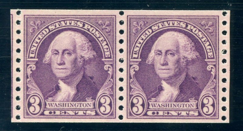 US SCOTT #721 Pair, Mint-XF-OG-NH Graded 90 PSE Cert SMQ $50 (DFP 6/4/20)