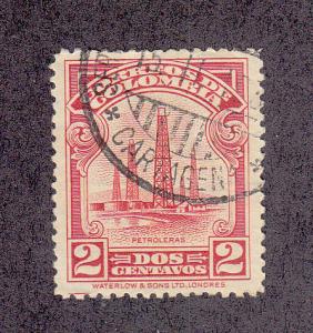 Colombia Scott #412 Used