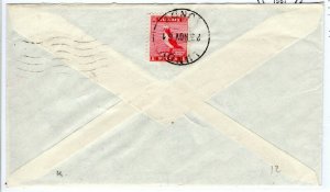 GB Devon Cover LUNDY 1 Puffin Stamp Sutton Coldfield 1961{samwells-covers}PE34 