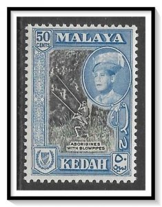 Kedah #102 Sultan & Aborigines MH