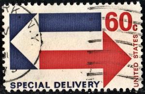 SC#E23 60¢ Special Delivery (1971) Used