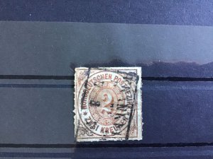 North German Confederation 1868 roulette SG13 cat 90   stamp  R30081