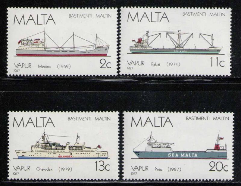 MALTA 1987 MNH SC.703/706 Ships