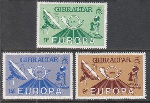 Gibraltar 382-384 MNH VF