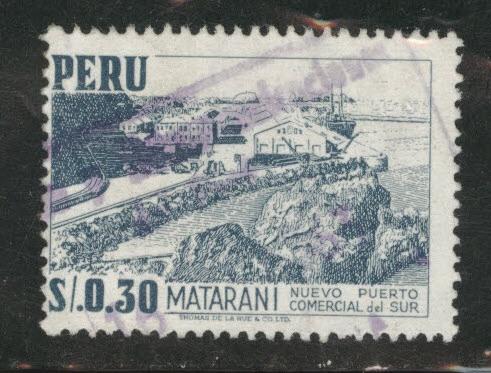 Peru  Scott 484 Used 1962 stamp