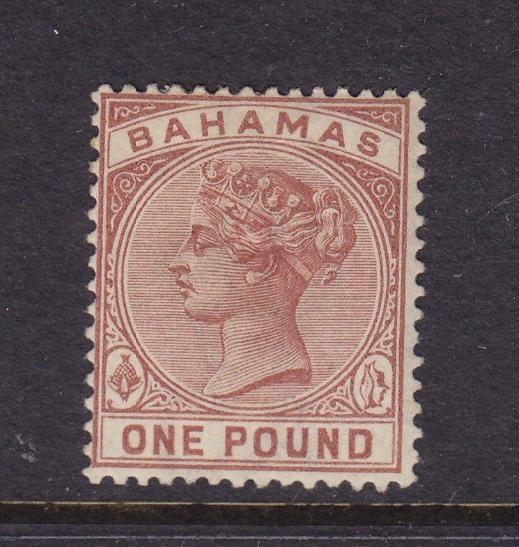 Bahamas Scott # 32 F-VF OG previously hinged nice color ! scv $ 350 ! see pic !