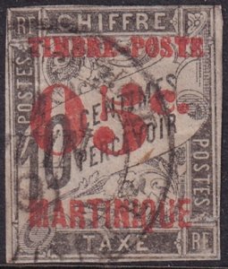 Martinique 1891 Sc 26 used