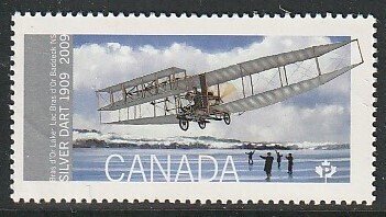 2009 Canada - Sc 2317 - MNH VF - 1 single - Silver Dart - First Flight in Canada