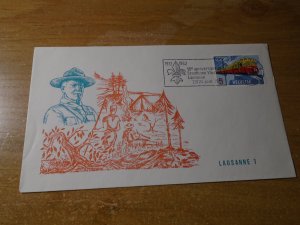 Switzerland  #  412  Scouting   FDC