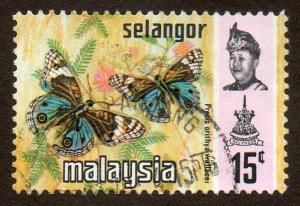 Malaysia, Selangor  Scott  133b  Used