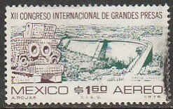 MEXICO C520, International Great Dams Congress. USED. F-VF. (813)