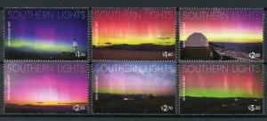 New Zealand NZ 2017 MNH Southern Lights 6v Set Light Science Stamps