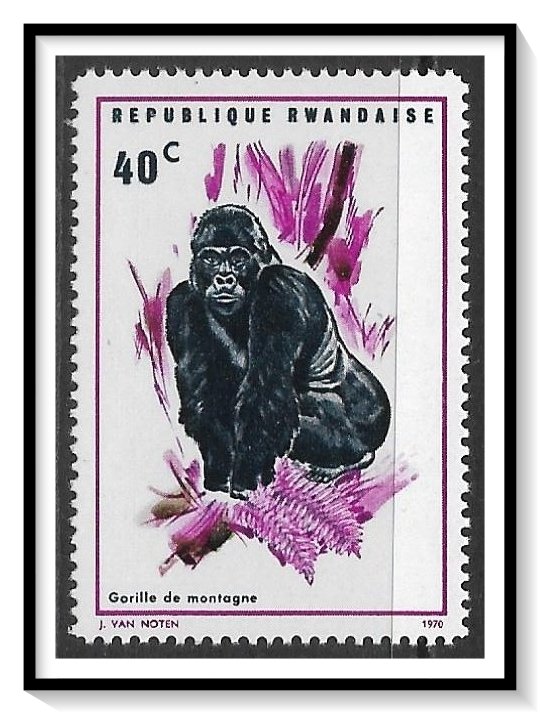 Rwanda #360 Gorillas MNH