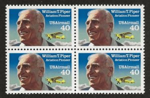 UNITED STATES SC# C132  B/4  VF/MNH