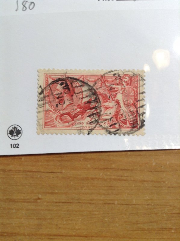 Great Britain #  180  Used