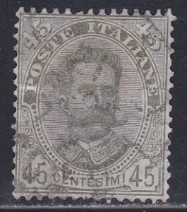 Italy # 54, King Humbert I, Used, 1/3 Cat.