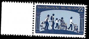 # 2153 MINT NEVER HINGED SOCIAL SECURITY ACT