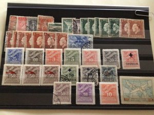 Greece mixed mounted mint and used stamps A10496