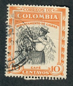 Columbia #652 used single