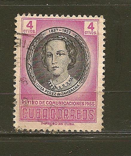 Cuba 554 Zambrana Used