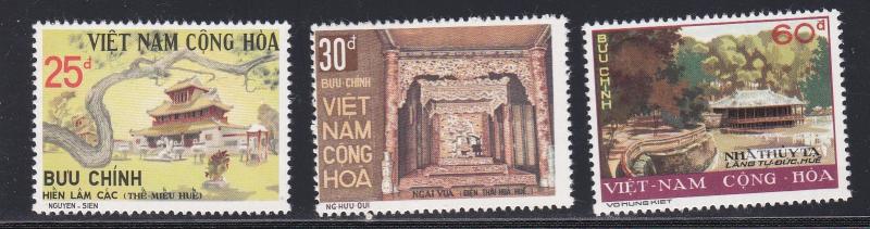 Viet Nam (South) # 501-503, Historic Sites, NH, 1/2 Cat.