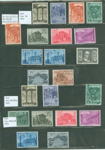 Vatican City #122-31/E11-2  Single (Complete Set)