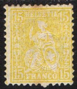 Switzerland Sc #63 Mint Hinged