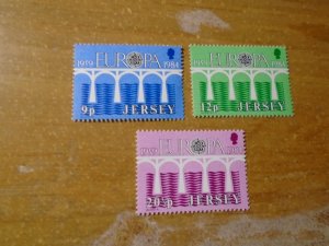 Jersey  #  326-28  MNH