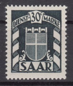 SAAR Official 1949 Sc#O28 Mi#D33 mnh (DR1496)